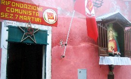 Komunist-partia sidejo en Venecio (Foto JSS)