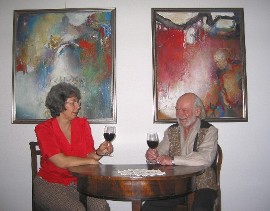 Norbert Paprotny z żoną Marianne