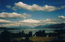 Widok na Jezioro Zuryskie od strony Twierdzy Ciszy (Foto JSS)